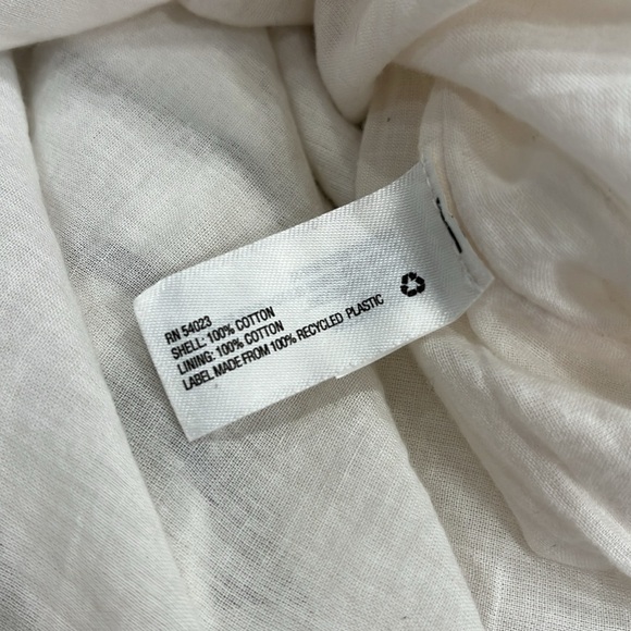 GAP Strapless Julie Maxi Dress | Grey & Off-White Striped | XS | Cotton - Picture 12 of 13